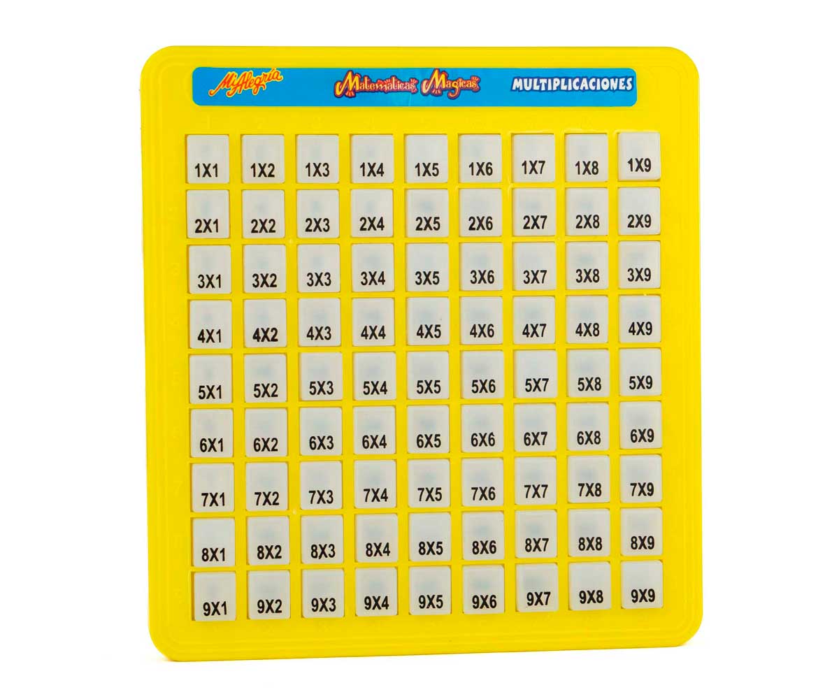 Juego Tablas de Multiplicar Mi Alegría Educativo